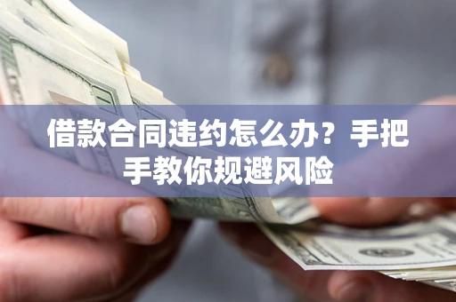 济南借款合同违约怎么办？手把手教你规避风险