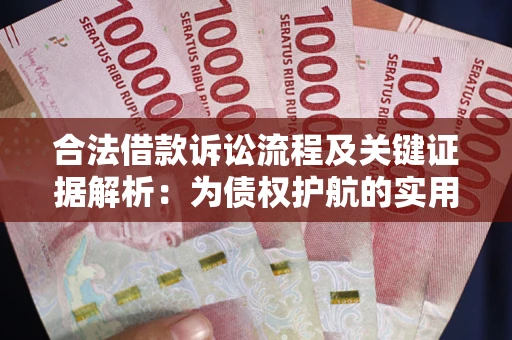 济南合法借款诉讼流程及关键证据解析：为债权护航的实用指南