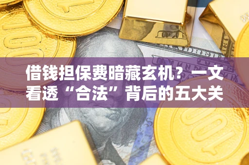 济南借钱担保费暗藏玄机？一文看透“合法”背后的五大关键陷阱
