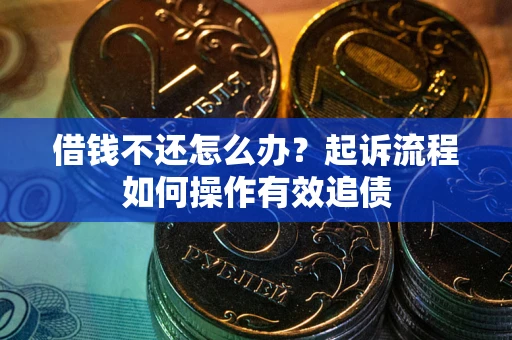 济南借钱不还怎么办？起诉流程如何操作有效追债