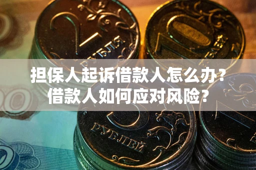 济南担保人起诉借款人怎么办？借款人如何应对风险？
