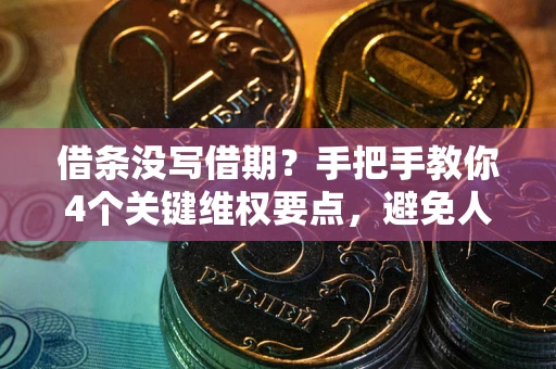 济南借条没写借期？手把手教你4个关键维权要点，避免人财两空