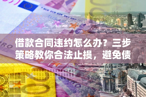 济南借款合同违约怎么办？三步策略教你合法止损，避免债务危机升级