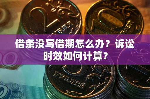 济南借条没写借期怎么办？诉讼时效如何计算？